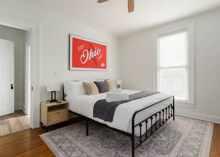 Сasa de vacaciones Short North Luxury 4br Free Parking & Fire Pit
