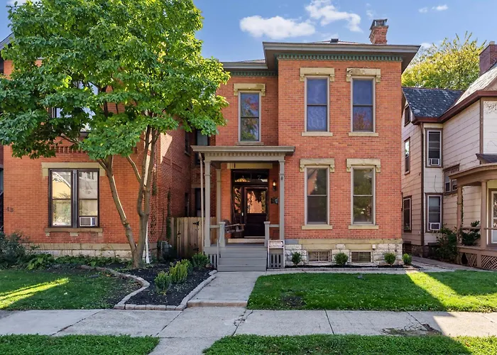 Сasa de vacaciones Short North Luxury 4br Free Parking & Fire Pit Columbus