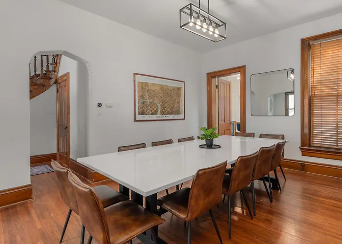 Сasa de vacaciones Short North Luxury 4br Free Parking & Fire Pit