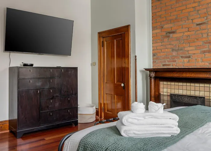 Short North Luxury 4br Free Parking & Fire Pit